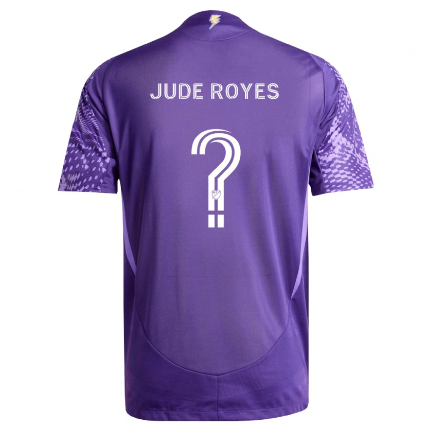 Danxen Kvinder Jude Royes #0 Lilla Hvid Hjemmebane Spillertrøjer 2026/27 Trøje T-Shirt