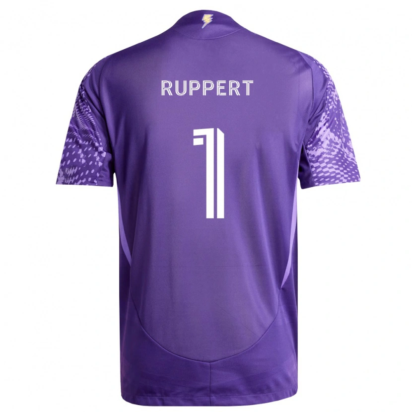 Danxen Kvinder Ethan Ruppert #1 Lilla Hvid Hjemmebane Spillertrøjer 2026/27 Trøje T-Shirt