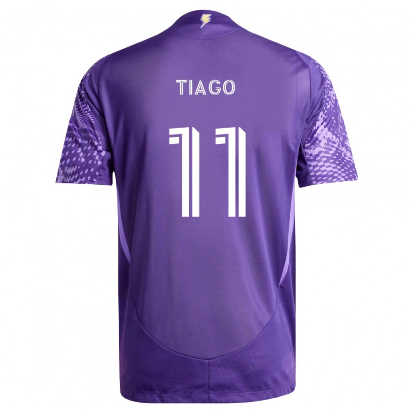 Danxen Kvinder Tiago Souza De Jesus Carvalho #11 Lilla Hvid Hjemmebane Spillertrøjer 2026/27 Trøje T-Shirt