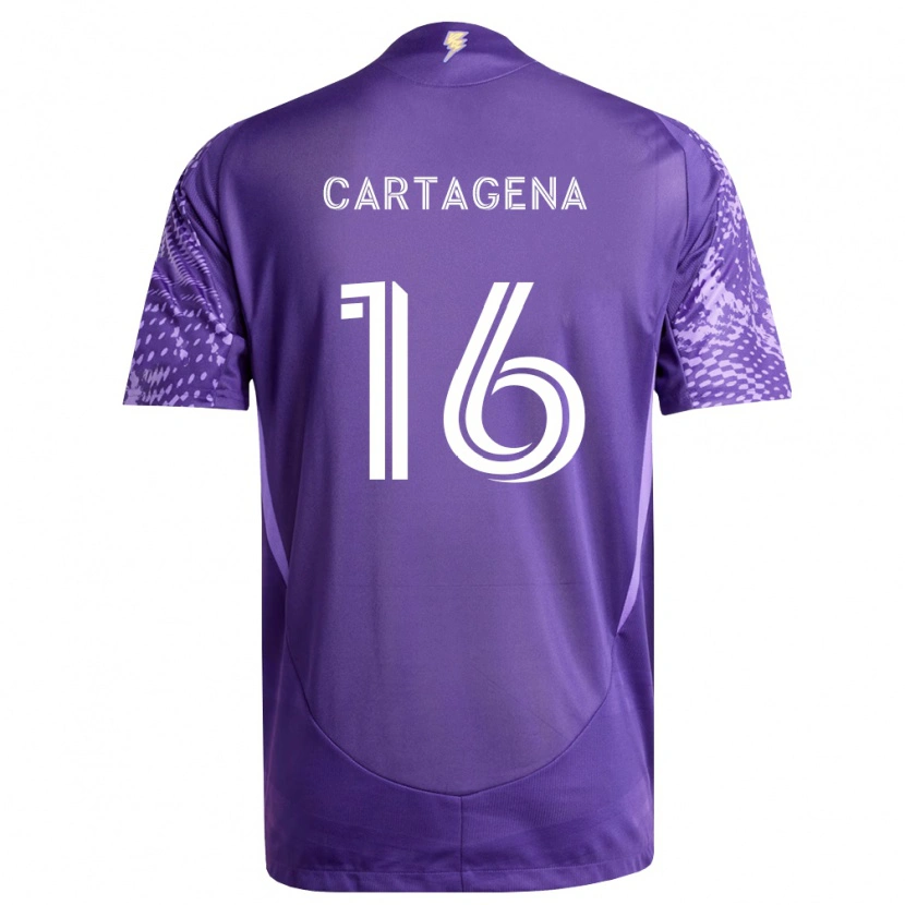 Danxen Kvinder Wilder Cartagena #16 Lilla Hvid Hjemmebane Spillertrøjer 2026/27 Trøje T-Shirt
