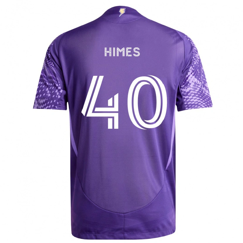 Danxen Kvinder Tristan Himes #40 Lilla Hvid Hjemmebane Spillertrøjer 2026/27 Trøje T-Shirt