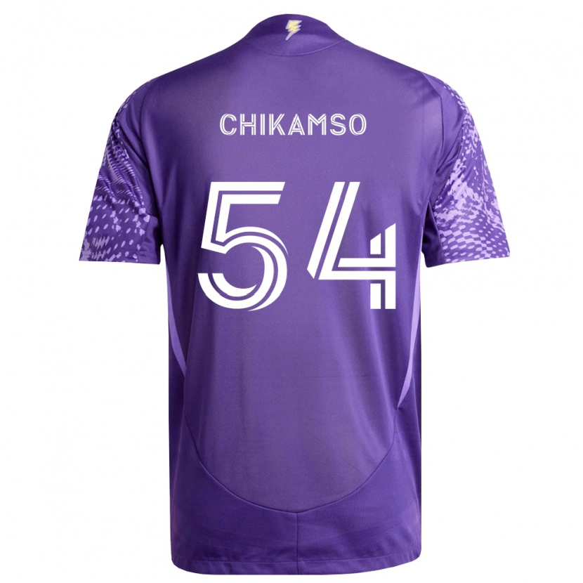 Danxen Kvinder Albright Chikamso #54 Lilla Hvid Hjemmebane Spillertrøjer 2026/27 Trøje T-Shirt