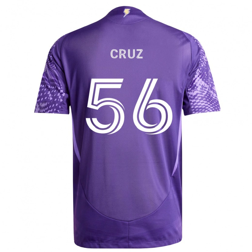 Danxen Kvinder Pedro Cruz #56 Lilla Hvid Hjemmebane Spillertrøjer 2026/27 Trøje T-Shirt