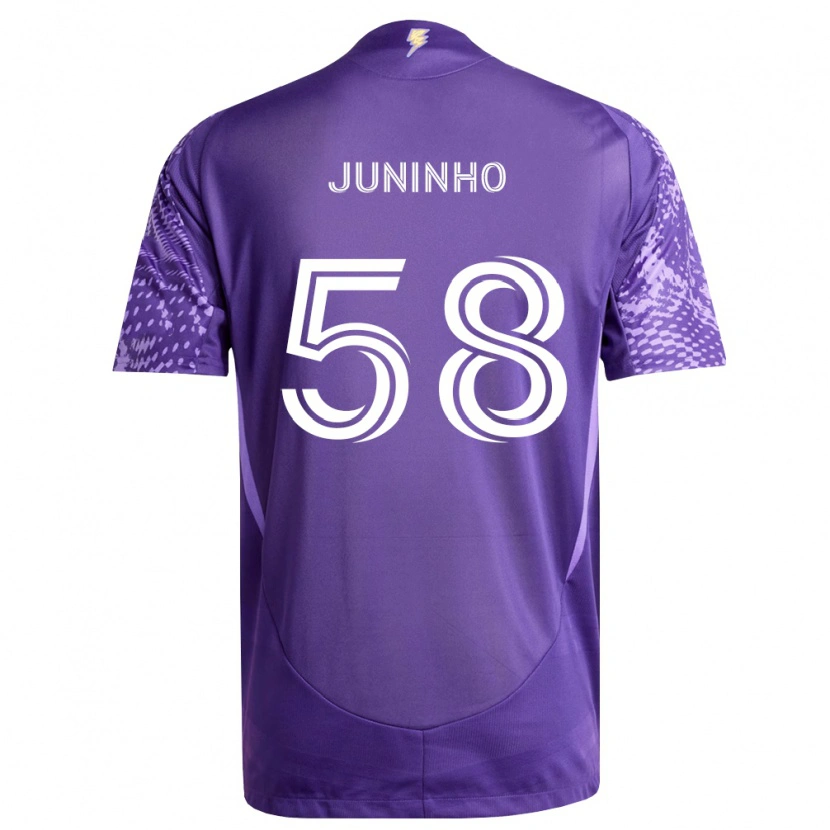 Danxen Kvinder Juninho #58 Lilla Hvid Hjemmebane Spillertrøjer 2026/27 Trøje T-Shirt