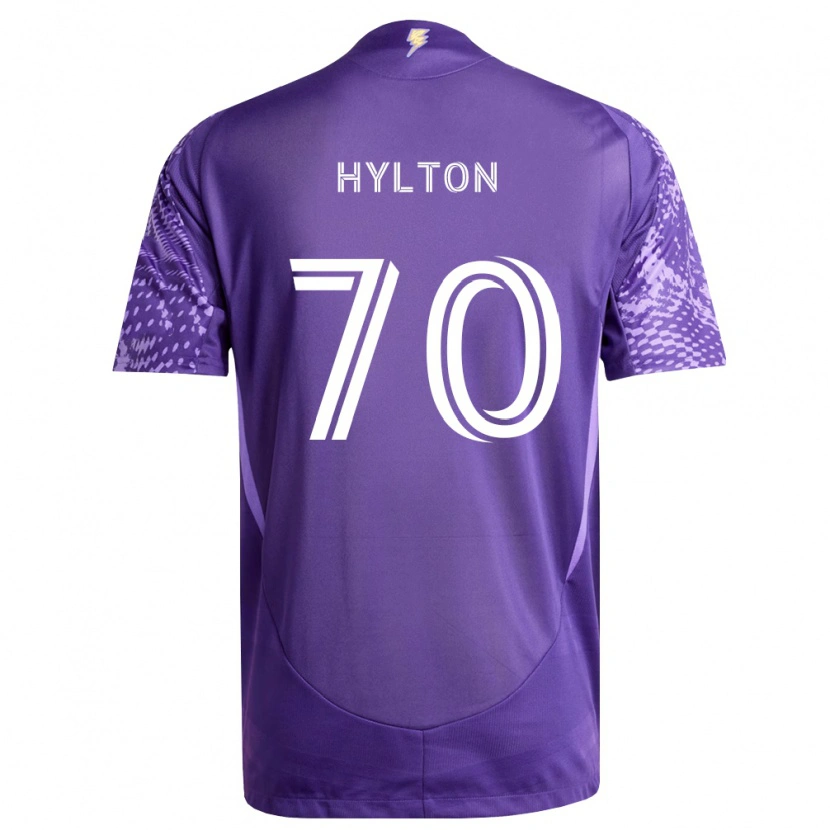 Danxen Kvinder Justin Hylton #70 Lilla Hvid Hjemmebane Spillertrøjer 2026/27 Trøje T-Shirt