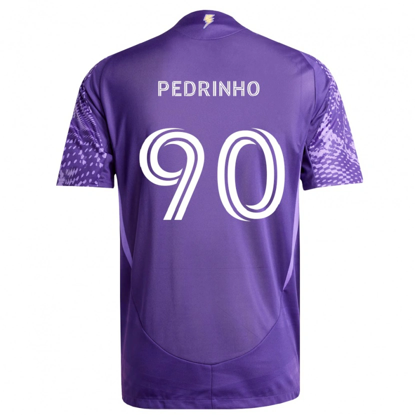 Danxen Kvinder Pedro Leão #90 Lilla Hvid Hjemmebane Spillertrøjer 2026/27 Trøje T-Shirt