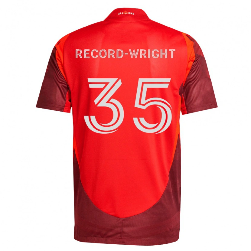 Danxen Kvinder Kemari Record-Wright #35 Vinrød Rød Hjemmebane Spillertrøjer 2026/27 Trøje T-Shirt