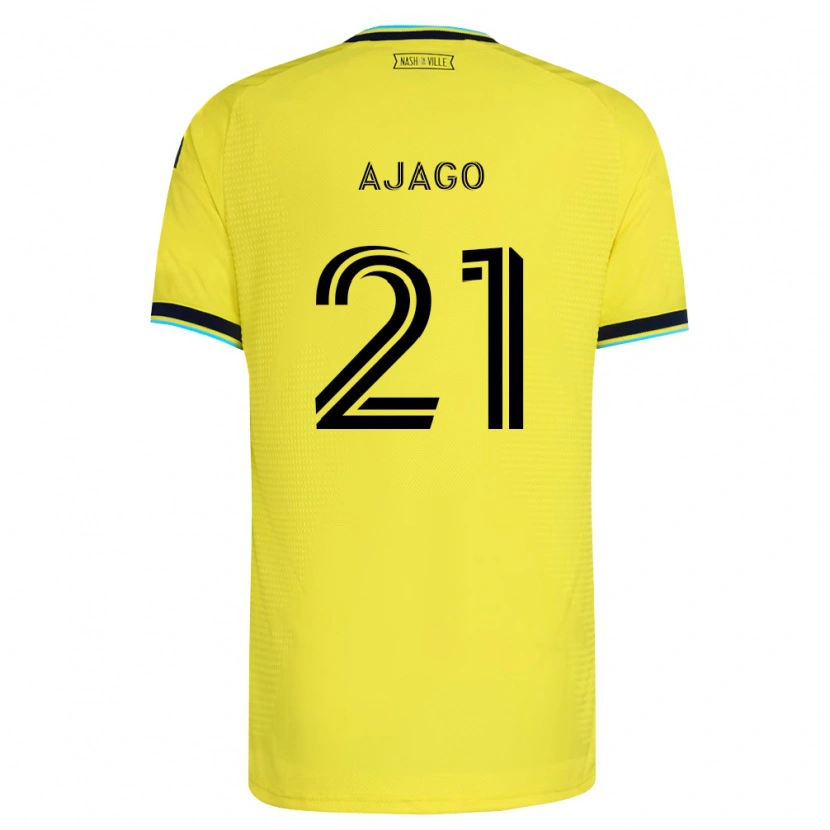 Danxen Kvinder Forster Ajago #21 Klar Gul Marineblå Hjemmebane Spillertrøjer 2026/27 Trøje T-Shirt