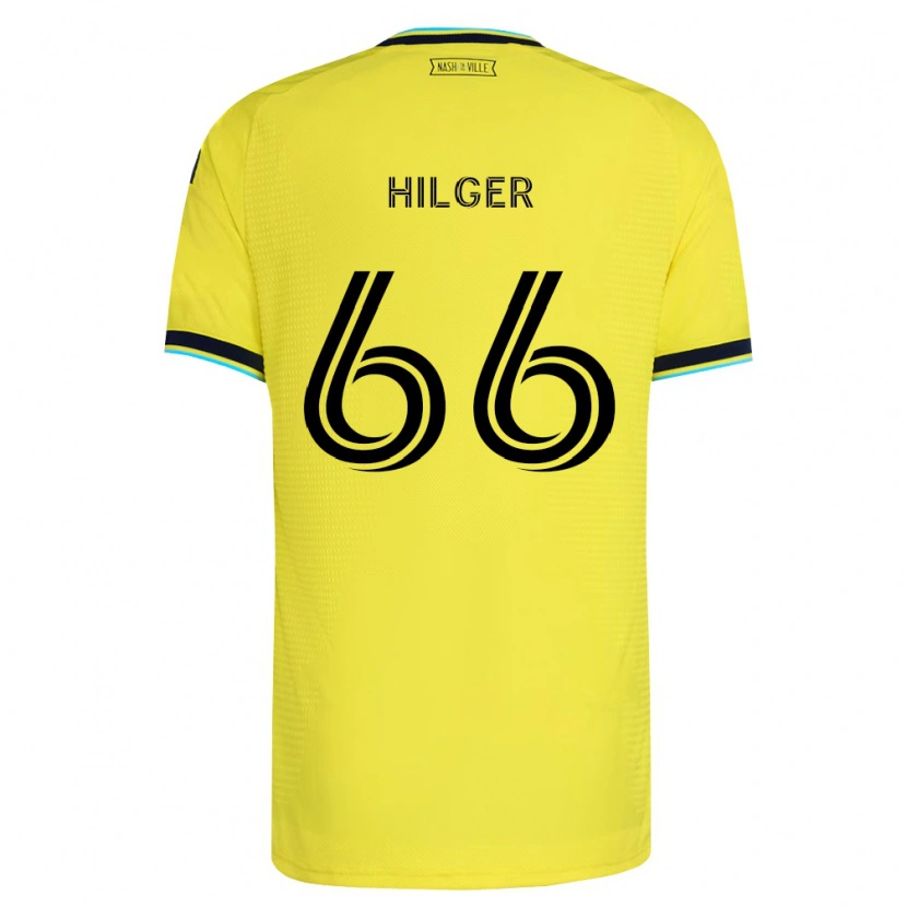 Danxen Kvinder Brooks Hilger #66 Klar Gul Marineblå Hjemmebane Spillertrøjer 2026/27 Trøje T-Shirt