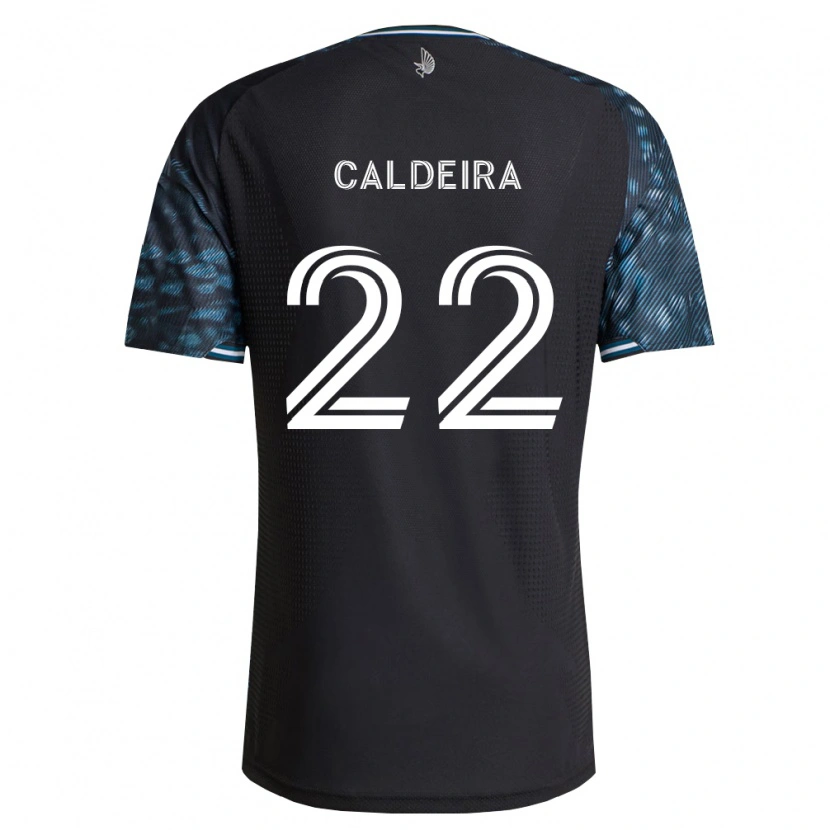 Danxen Kvinder Marcus Caldeira #22 Sort Hvid Hjemmebane Spillertrøjer 2026/27 Trøje T-Shirt
