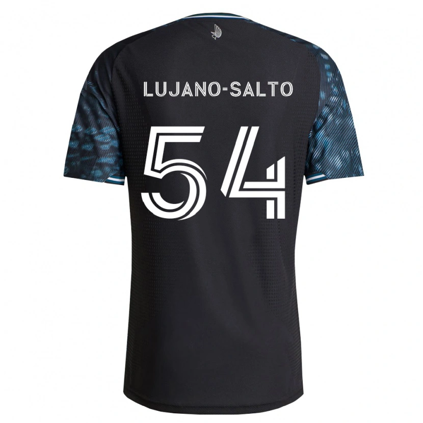 Danxen Kvinder Ramon Lujano-Salto #54 Sort Hvid Hjemmebane Spillertrøjer 2026/27 Trøje T-Shirt