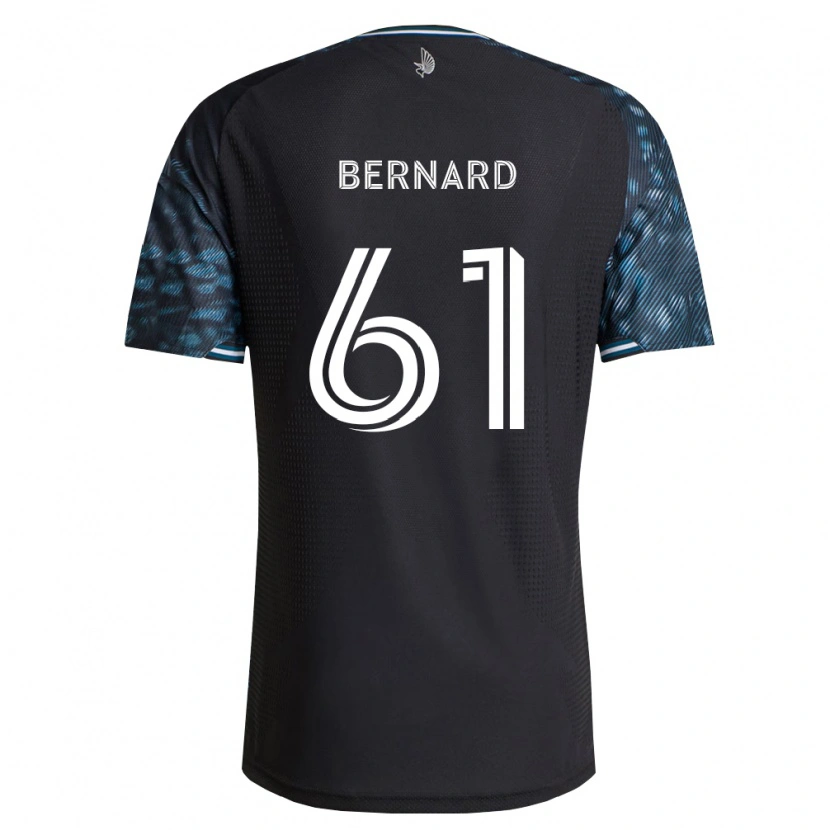 Danxen Kvinder Jadan Bernard #61 Sort Hvid Hjemmebane Spillertrøjer 2026/27 Trøje T-Shirt