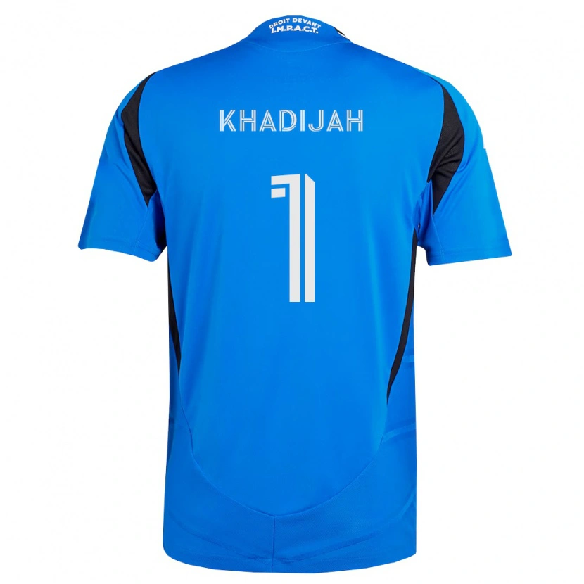 Danxen Kvinder Cissé Khadijah #1 Blå Hvid Sort Hjemmebane Spillertrøjer 2026/27 Trøje T-Shirt