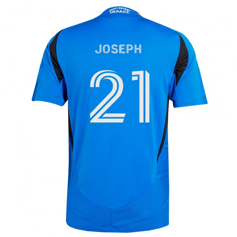Danxen Kvinder Sebastien Udell Joseph #21 Blå Hvid Sort Hjemmebane Spillertrøjer 2026/27 Trøje T-Shirt