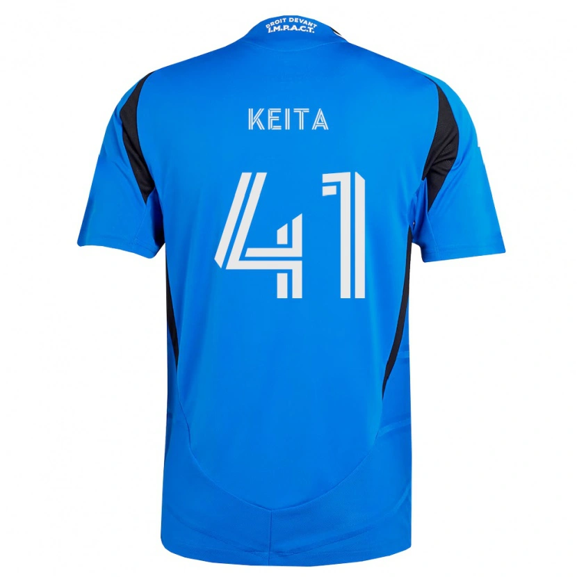 Danxen Kvinder Samsy Keita #41 Blå Hvid Sort Hjemmebane Spillertrøjer 2026/27 Trøje T-Shirt
