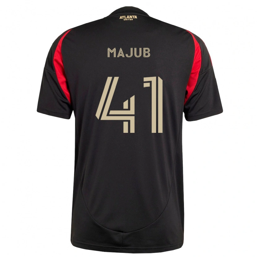 Danxen Kvinder Toto Majub #41 Sort Rød Hjemmebane Spillertrøjer 2026/27 Trøje T-Shirt