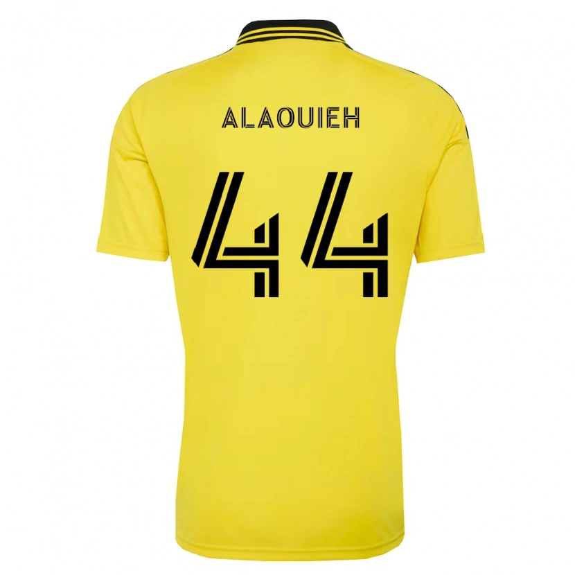 Danxen Kvinder Anthony Alaouieh #44 Gul Sort Hjemmebane Spillertrøjer 2026/27 Trøje T-Shirt