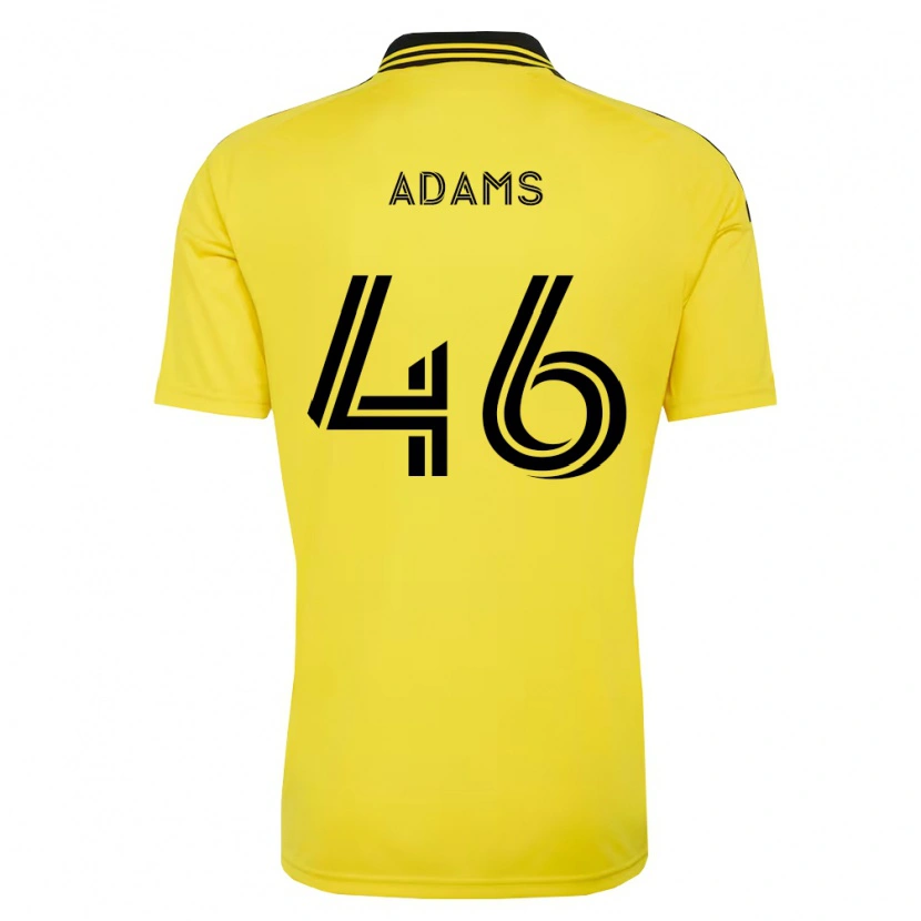 Danxen Kvinder Chase Adams #46 Gul Sort Hjemmebane Spillertrøjer 2026/27 Trøje T-Shirt