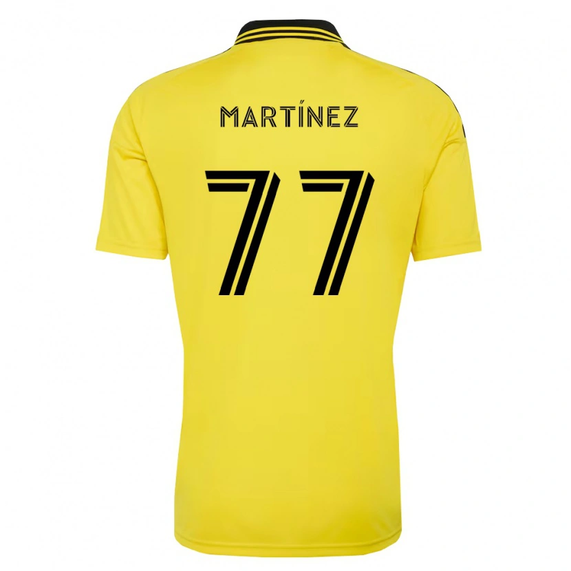 Danxen Kvinder Josef Martínez #77 Gul Sort Hjemmebane Spillertrøjer 2026/27 Trøje T-Shirt