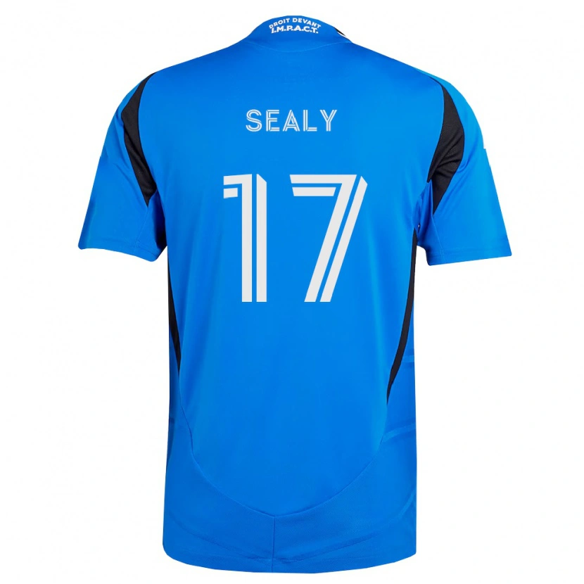 Danxen Kvinder Dante Sealy #17 Blå Hvid Sort Hjemmebane Spillertrøjer 2026/27 Trøje T-Shirt