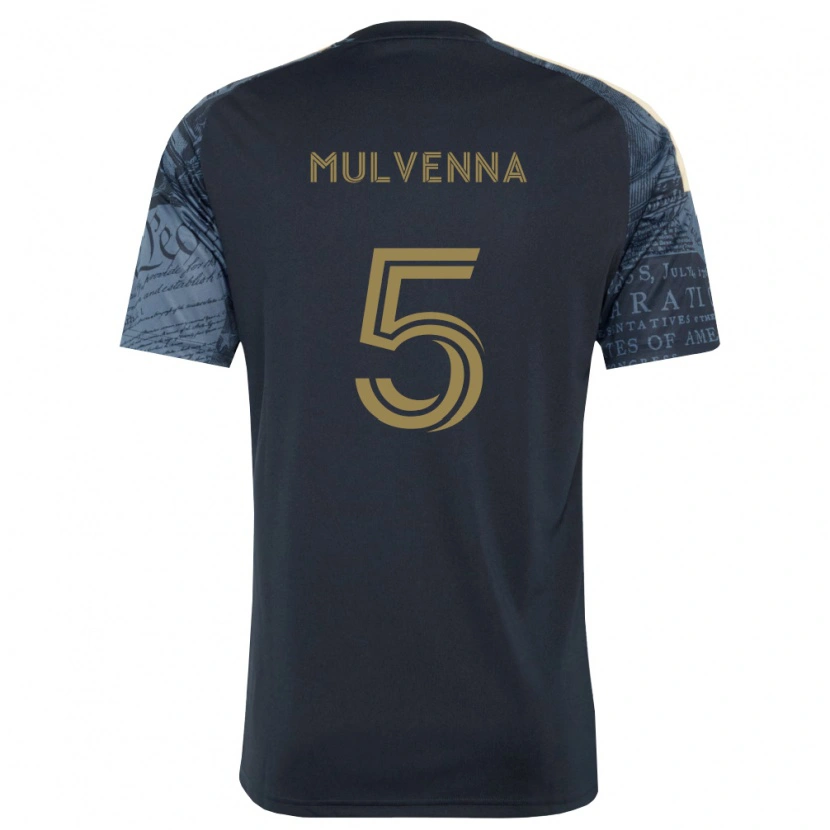 Danxen Kvinder Landon Mulvenna #5 Marineblå Brun Hjemmebane Spillertrøjer 2026/27 Trøje T-Shirt