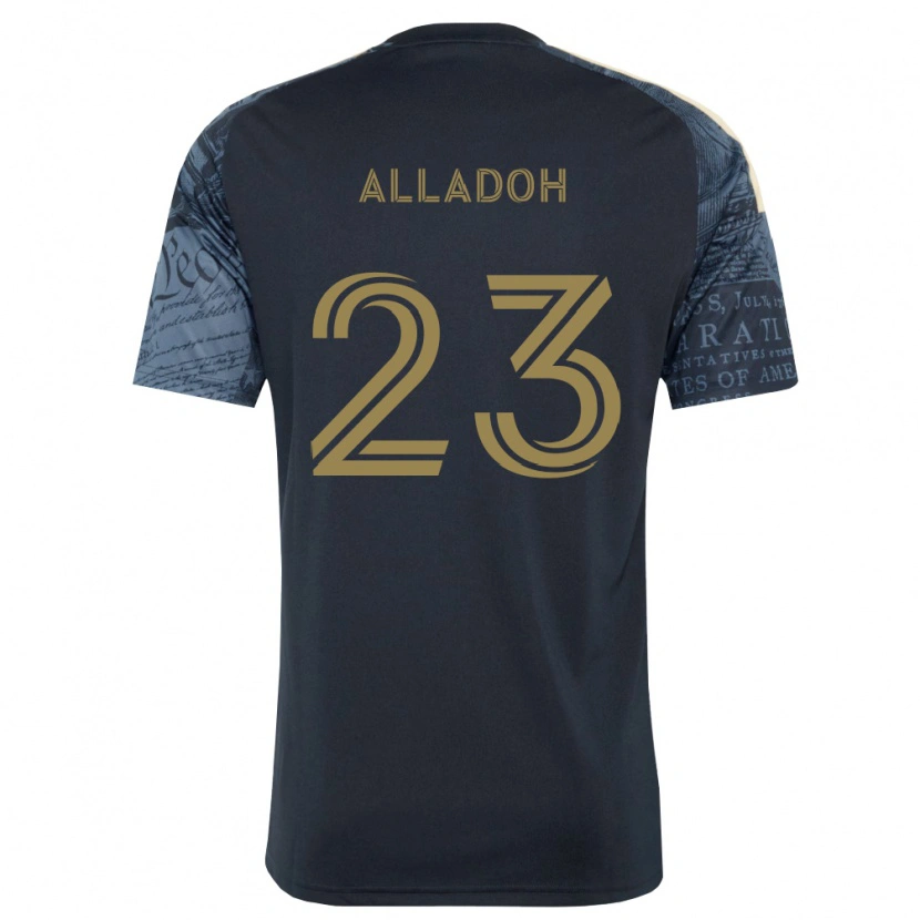 Danxen Kvinder Ezekiel Alladoh #23 Marineblå Brun Hjemmebane Spillertrøjer 2026/27 Trøje T-Shirt