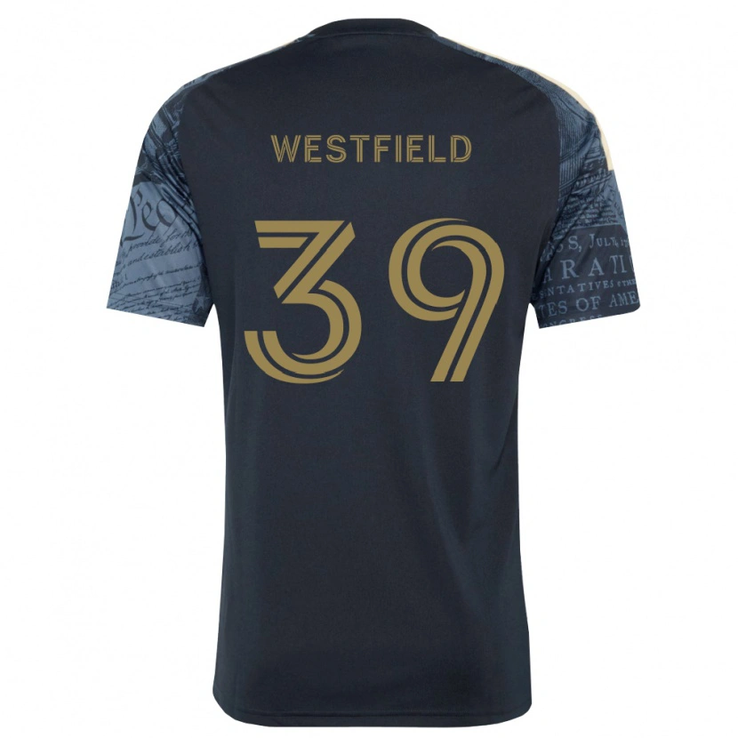 Danxen Kvinder Frankie Westfield #39 Marineblå Brun Hjemmebane Spillertrøjer 2026/27 Trøje T-Shirt