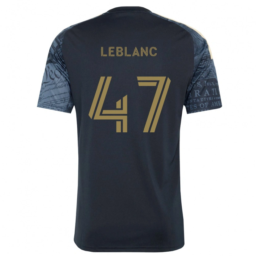 Danxen Kvinder Kellan Leblanc #47 Marineblå Brun Hjemmebane Spillertrøjer 2026/27 Trøje T-Shirt