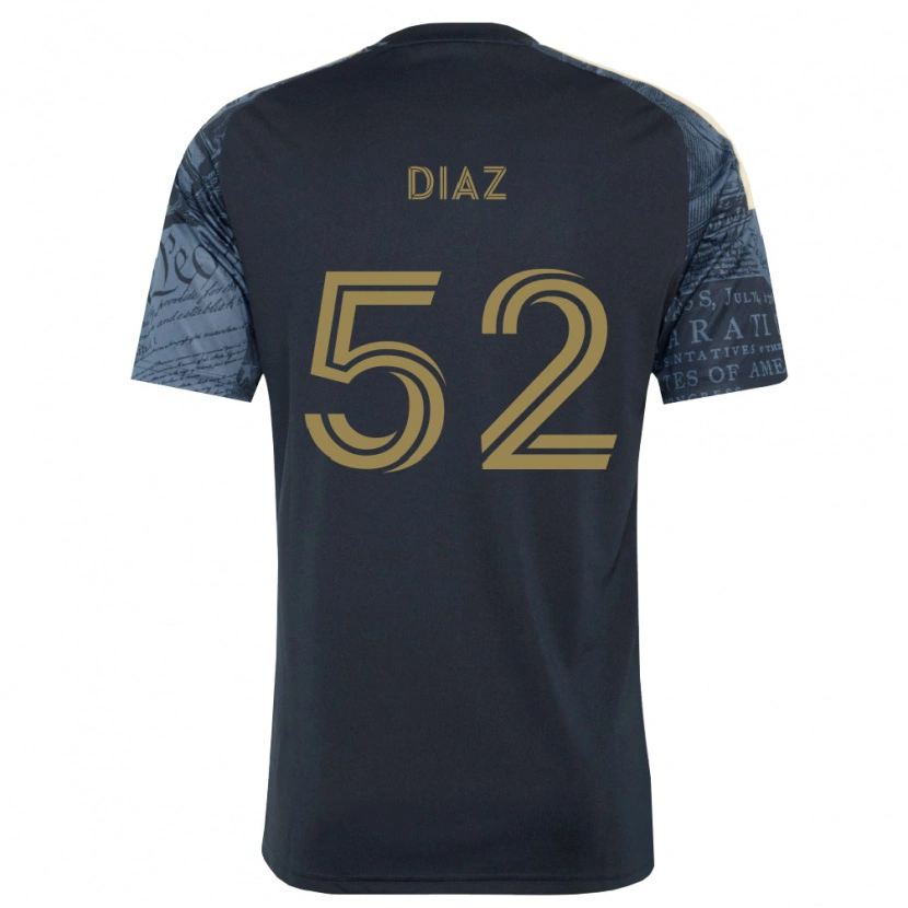 Danxen Kvinder Samuel Diaz #52 Marineblå Brun Hjemmebane Spillertrøjer 2026/27 Trøje T-Shirt