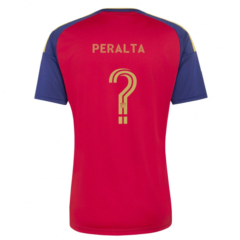Danxen Kvinder Hunter Peralta #0 Kongelig Blå Brun Rød Hjemmebane Spillertrøjer 2026/27 Trøje T-Shirt