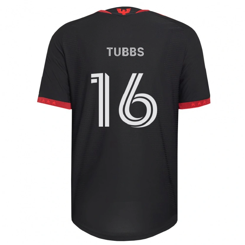 Danxen Kvinder Garrison Tubbs #16 Sort Hvid Rød Hjemmebane Spillertrøjer 2026/27 Trøje T-Shirt