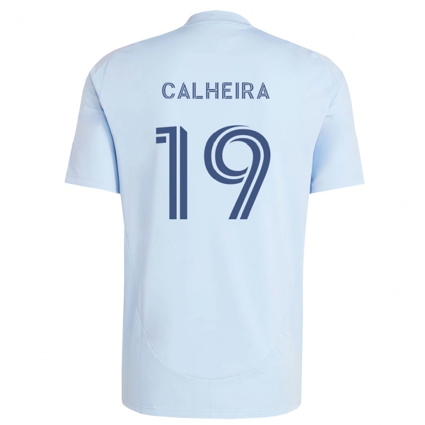 Danxen Kvinder Taylor Calheira #19 Lyseblå Lysegrå Hjemmebane Spillertrøjer 2026/27 Trøje T-Shirt