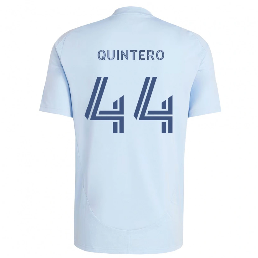 Danxen Kvinder Gael Quintero #44 Lyseblå Lysegrå Hjemmebane Spillertrøjer 2026/27 Trøje T-Shirt
