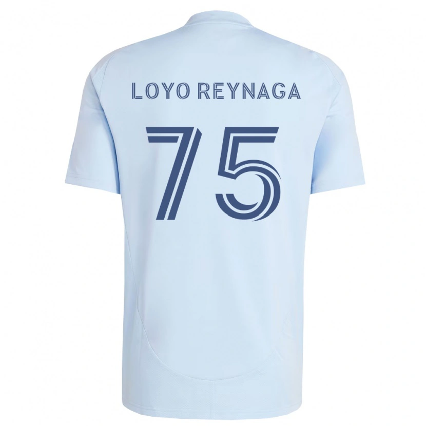 Danxen Kvinder Zamir Loyo Reynaga #75 Lyseblå Lysegrå Hjemmebane Spillertrøjer 2026/27 Trøje T-Shirt
