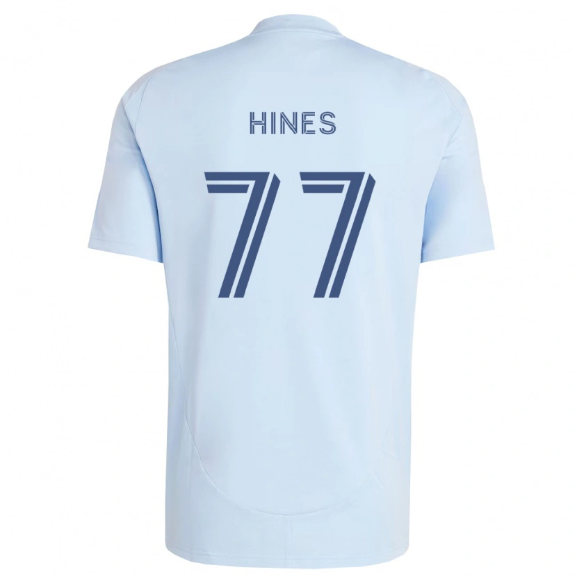Danxen Kvinder Kashan Hines #77 Lyseblå Lysegrå Hjemmebane Spillertrøjer 2026/27 Trøje T-Shirt