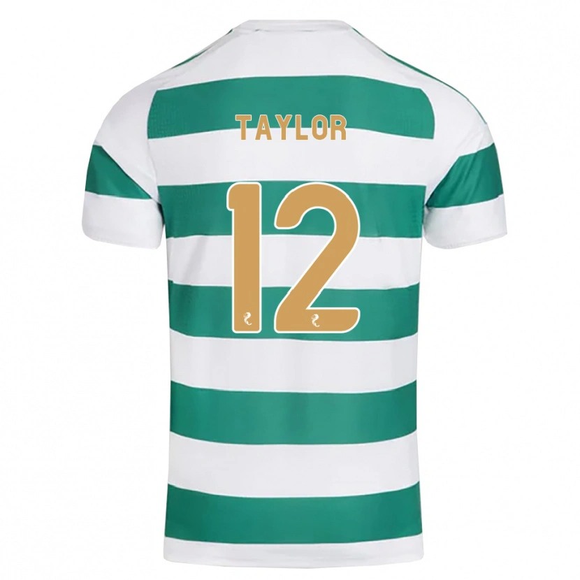 Danxen Kvinder Aodhan Taylor #12 Mørkeblå Hvid Hjemmebane Spillertrøjer 2026/27 Trøje T-Shirt