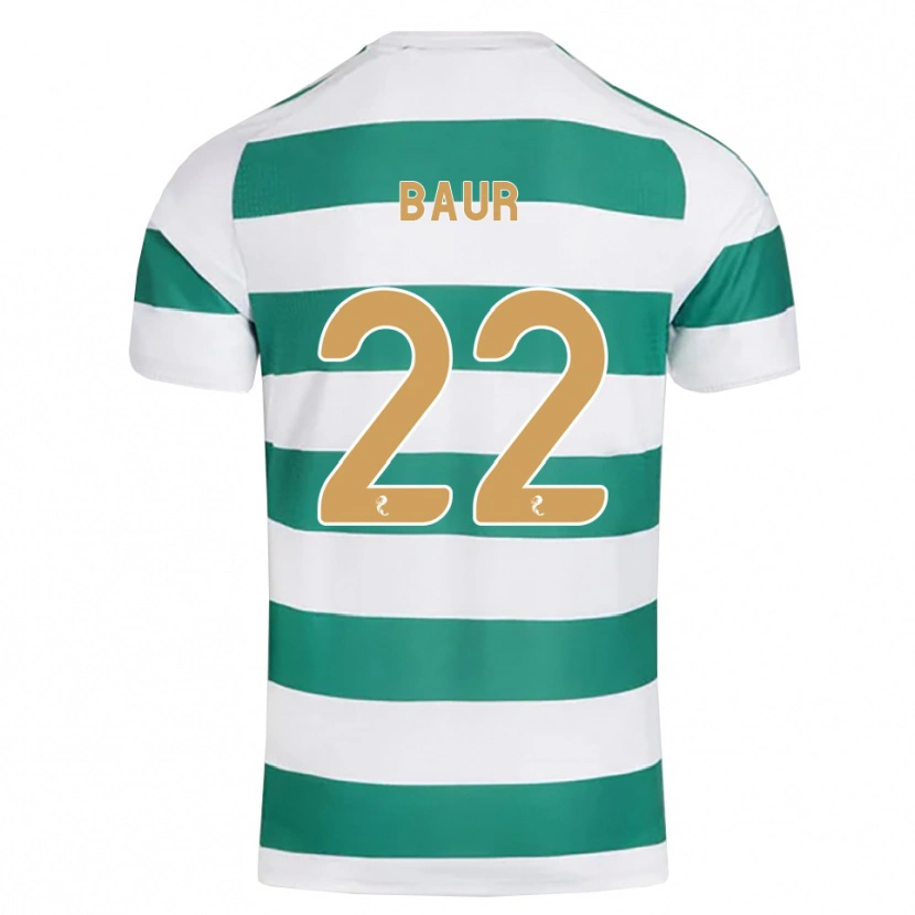 Danxen Kvinder Mika Baur #22 Mørkeblå Hvid Hjemmebane Spillertrøjer 2026/27 Trøje T-Shirt