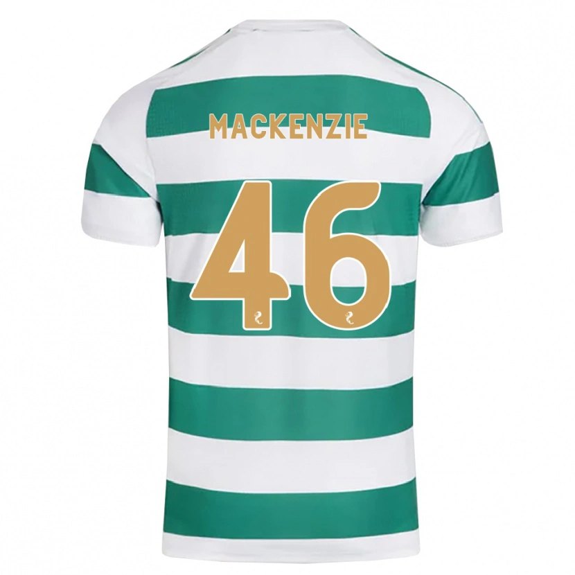 Danxen Kvinder Magnus Mackenzie #46 Mørkeblå Hvid Hjemmebane Spillertrøjer 2026/27 Trøje T-Shirt