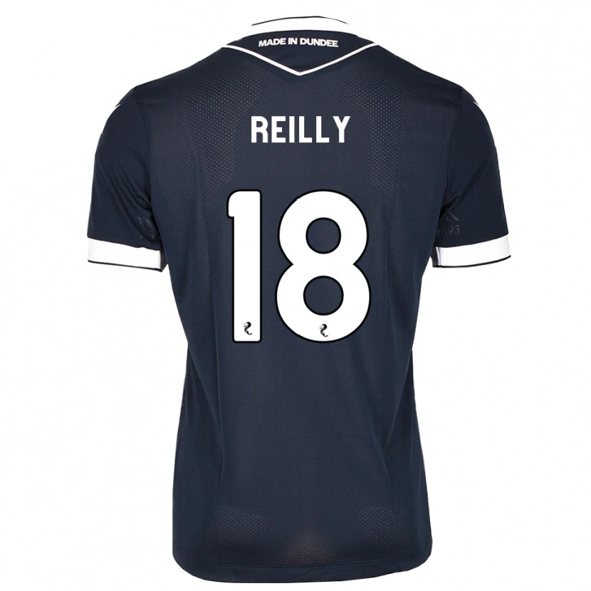 Danxen Kvinder Charlie Reilly #18 Midnatsblå Hvid Hjemmebane Spillertrøjer 2026/27 Trøje T-Shirt