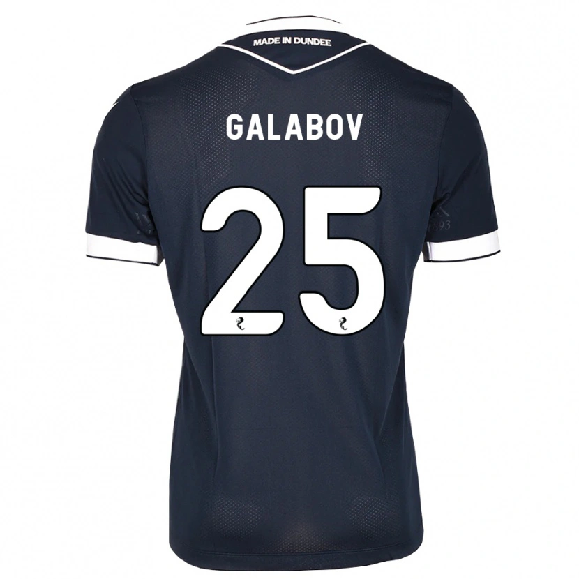 Danxen Kvinder Plamen Galabov #25 Midnatsblå Hvid Hjemmebane Spillertrøjer 2026/27 Trøje T-Shirt