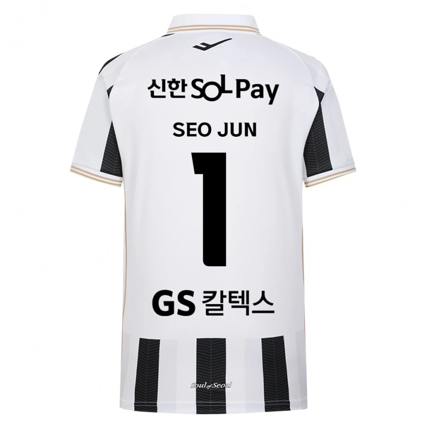 Danxen Kvinder Seo-Jun Lee #1 Sort Hvid Udebane Spillertrøjer 2026/27 Trøje T-Shirt