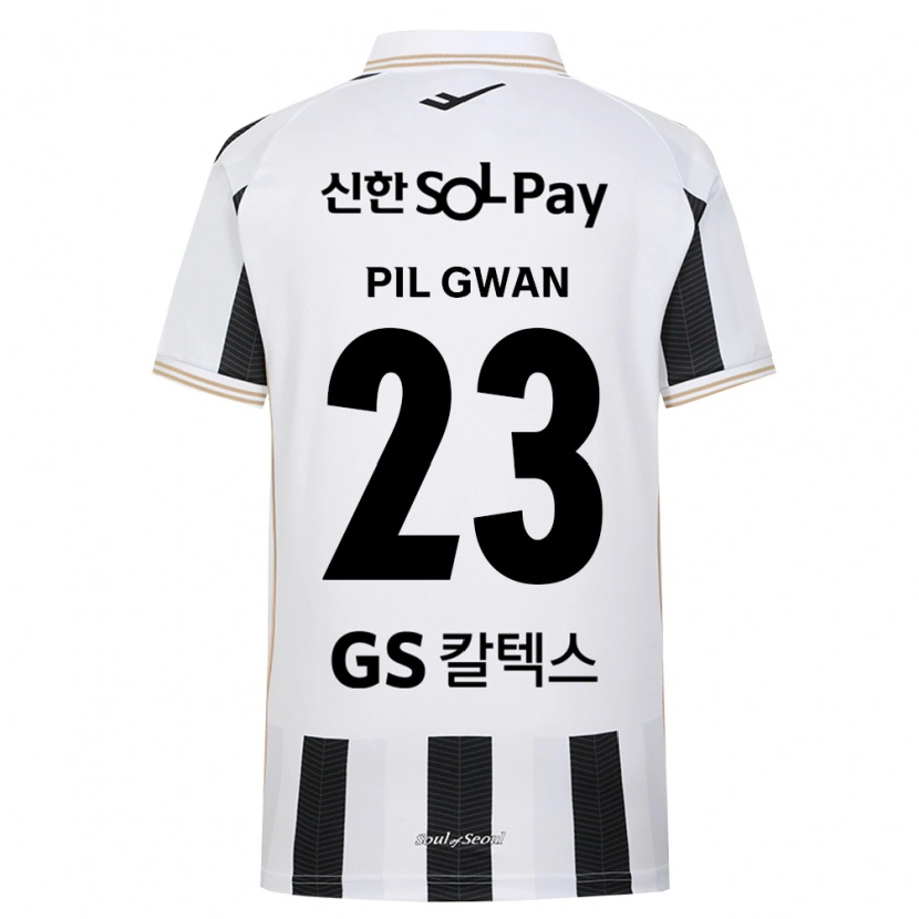 Danxen Kvinder Pil-Gwan Ko #23 Sort Hvid Udebane Spillertrøjer 2026/27 Trøje T-Shirt