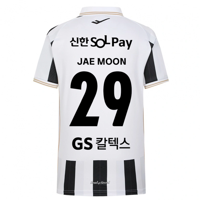 Danxen Kvinder Jae-Moon Ryu #29 Sort Hvid Udebane Spillertrøjer 2026/27 Trøje T-Shirt