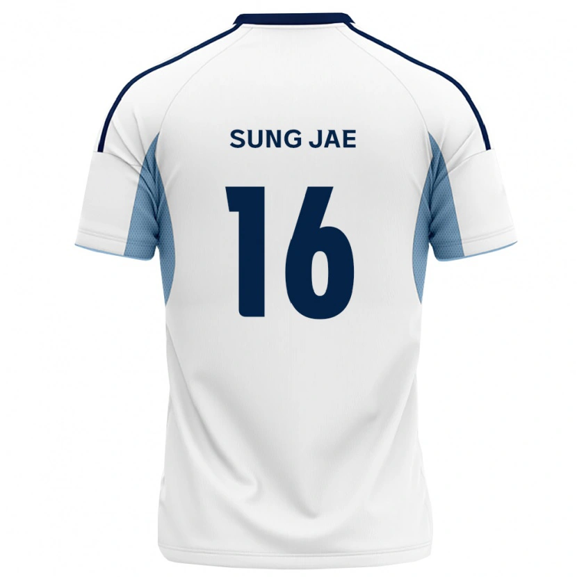 Danxen Kvinder Sung-Jae You #16 Kongelig Blå Hvid Udebane Spillertrøjer 2026/27 Trøje T-Shirt