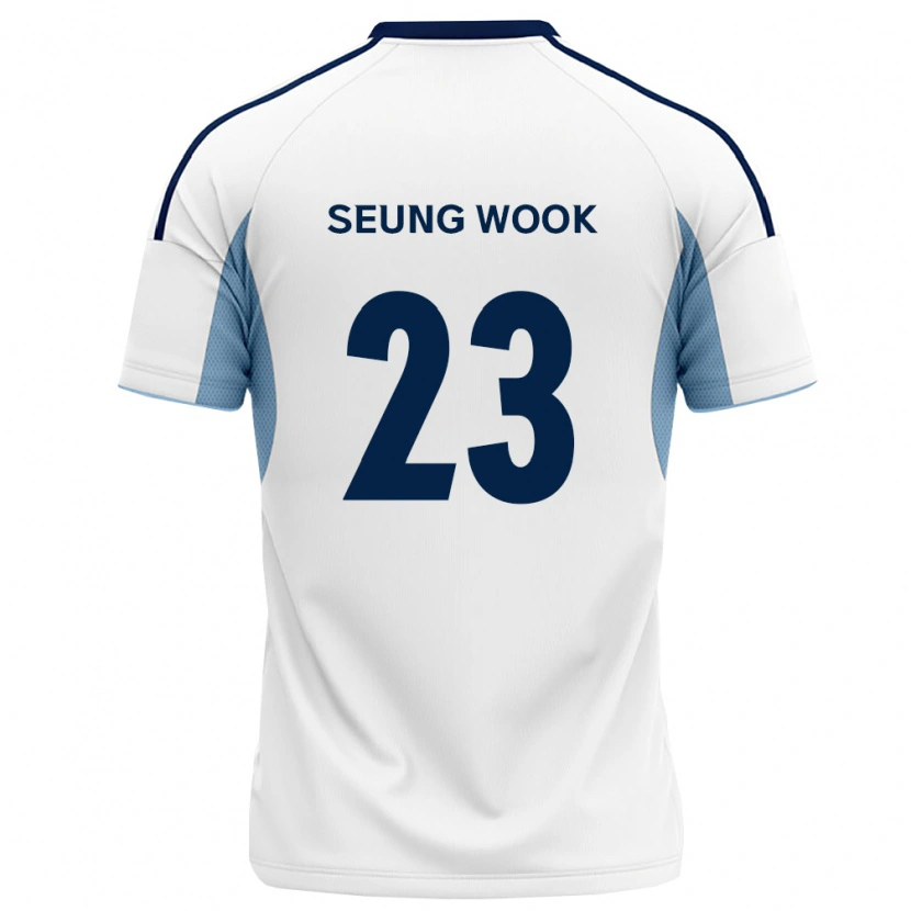 Danxen Kvinder Seung-Wook Seo #23 Kongelig Blå Hvid Udebane Spillertrøjer 2026/27 Trøje T-Shirt