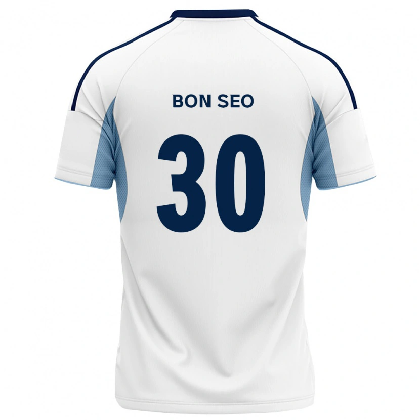 Danxen Kvinder Bon-Seo Gu #30 Kongelig Blå Hvid Udebane Spillertrøjer 2026/27 Trøje T-Shirt