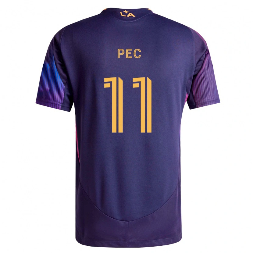 Danxen Kvinder Gabriel Pec #11 Dyb Lilla Gul Udebane Spillertrøjer 2026/27 Trøje T-Shirt