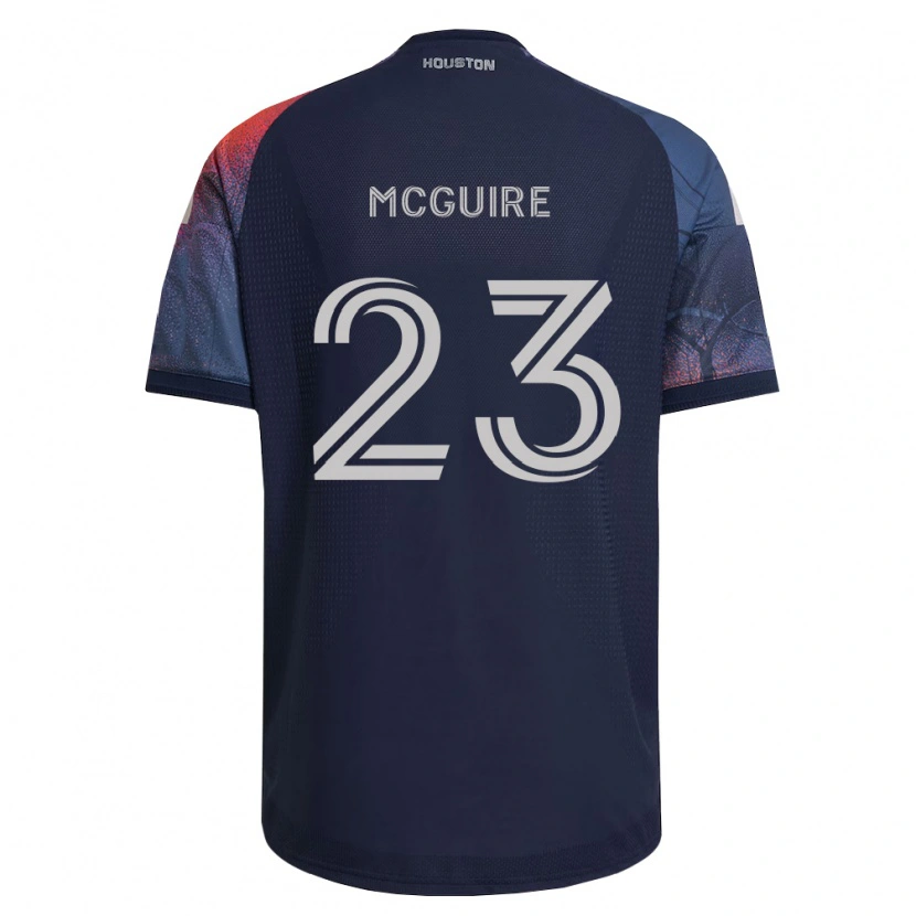 Danxen Kvinder Duncan Mcguire #23 Dyb Blå Hvid Orange Udebane Spillertrøjer 2026/27 Trøje T-Shirt