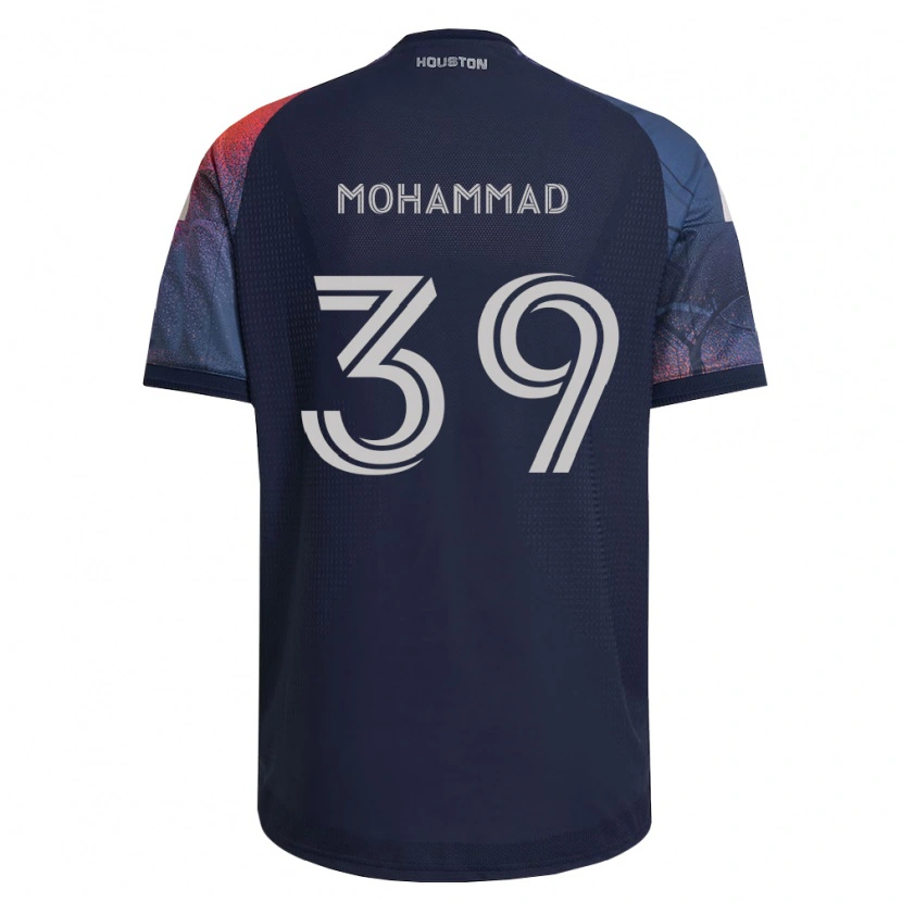 Danxen Kvinder Samir Mohammad #39 Dyb Blå Hvid Orange Udebane Spillertrøjer 2026/27 Trøje T-Shirt