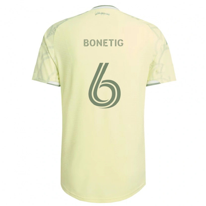 Danxen Kvinder Alex Bonetig #6 Beige Hvid Udebane Spillertrøjer 2026/27 Trøje T-Shirt